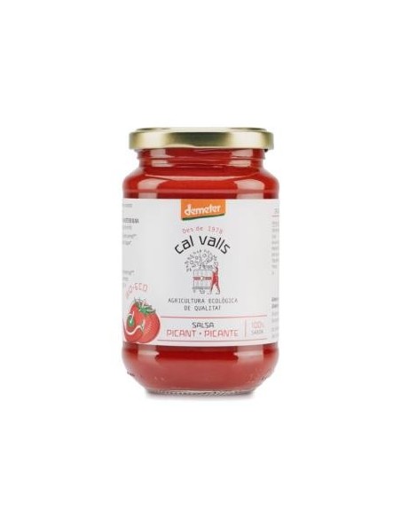 Salsa De Tomate Picante 350 gramos Demeter de Cal Valls