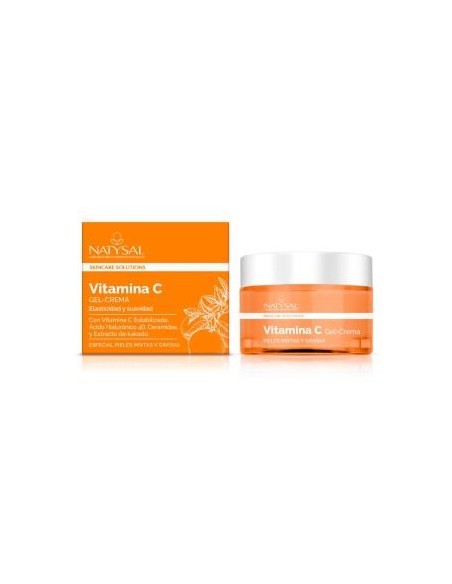 Vitamina C Gel-Crema 50ml para Piel Mixta-Grasa Natysal