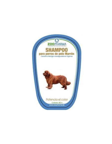 Champu Pelo Marron Perros 250 Mililitros Zoopharma Vet