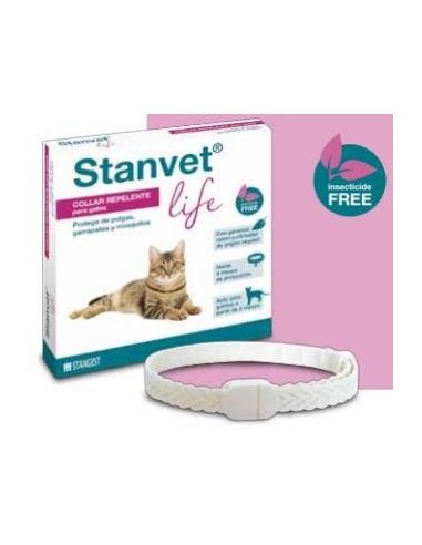 Collar Stanvet Life Gatos 37Cm. Stangest Vet