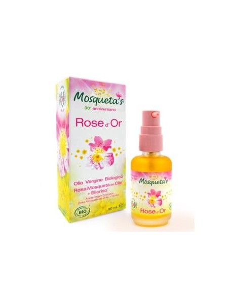 Aceite De Rose D´Or 30 Mililitros Bio Mosqueta´S