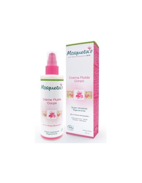 Rosa Mosqueta Crema Fluida Cuerpo Hidratante 200Ml de Mosqueta´S