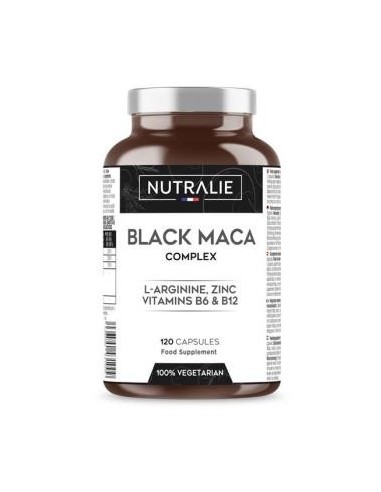 Maca Negra Nutralie 120 Cápsulas | Herbolario Salud y Vida
Maca Negra Nutralie con Zinc y B12 | Herbolario Salud y Vida
Maca Neg