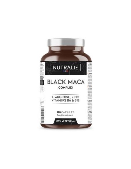 Maca Negra Nutralie 120 Cápsulas | Herbolario Salud y Vida
Maca Negra Nutralie con Zinc y B12 | Herbolario Salud y Vida
Maca Neg