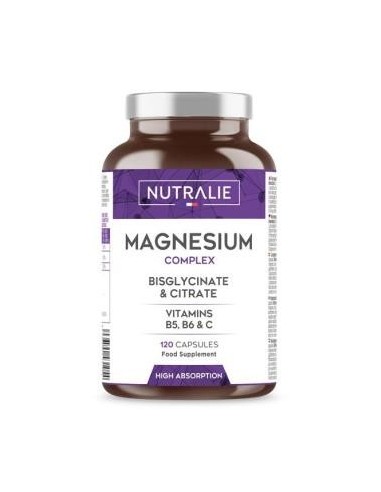 Magnesio Bisglicinato - Citrato Complex 120Cap. de Nutralie