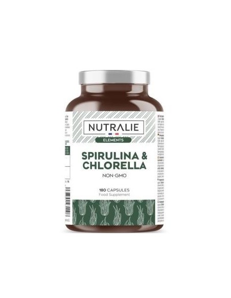 Espirulina & Chlorella 180Cap. de Nutralie