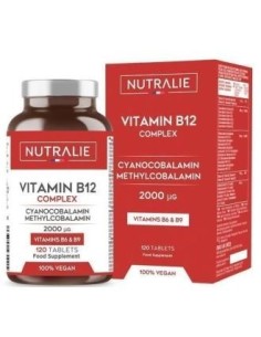 Vitamina B12 Complex 120 Cápsulas  Nutralie