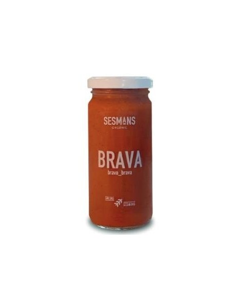 Salsa Brava 240 Mililitros Eco Sg Vegan** Sesmans