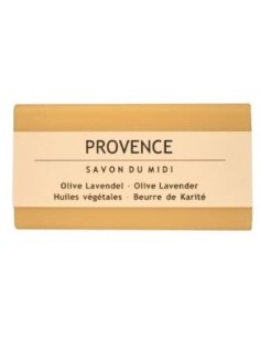 Jabon En Pastilla De Provence(Lavanda-Oliva) 100Gr Savon Du Midi