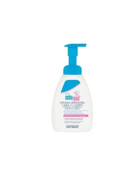 Baby Espuma Limpiadora Cara Y Cuerpo 400 Mililitros Sebamed