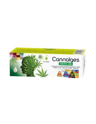 Cannalges Crema Cbd Envase de 60 ml. de Novadiet