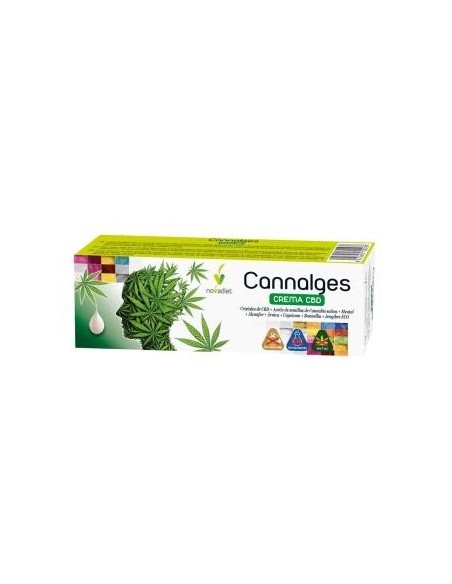 Cannalges Crema Cbd Envase de 60 ml. de Novadiet
