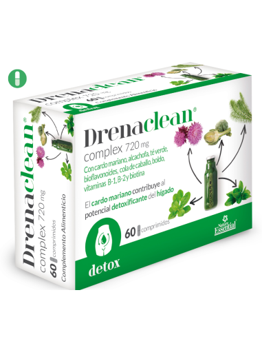 Drenaclean 60 Comprimidos de Nature Essential