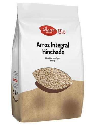 Arroz Integral Hinchado Bio 600g | El Granero Integral