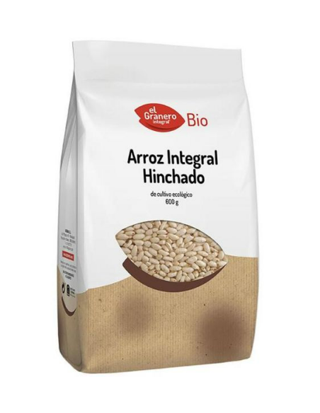 Arroz Integral Hinchado Bio 600g | El Granero Integral