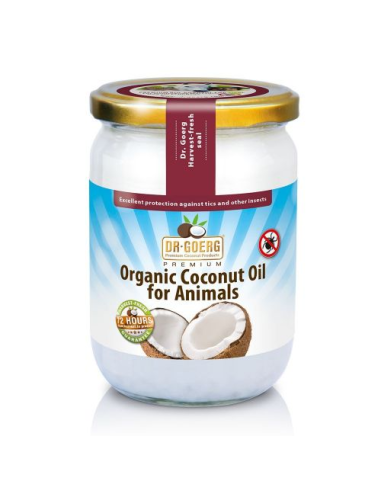 Aceite de Coco Bio Premium para Animales 500 ml Dr. Goerg