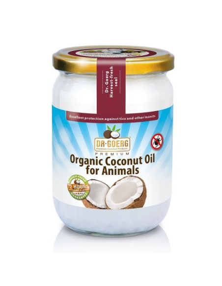 Aceite de Coco Bio Premium para Animales 500 ml Dr. Goerg