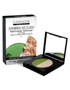 Camaleon Sombra De Ojos Duo Verde-Beige de Camaleon Cosmetics