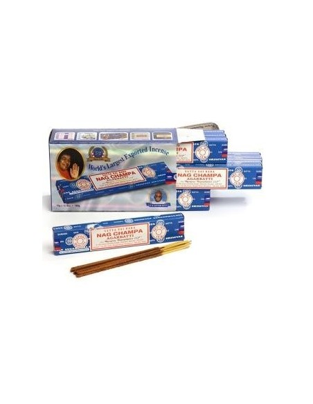 Incienso  Stick Satya Sai Baba  12Ud X 15 Gramos Nag Champa