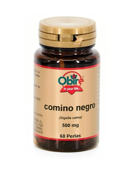 Comino negro 500 mg. 60 perlas de Obire