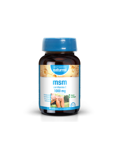 MSM + Vitamina C 1000 mg 90 Comprimidos Dietmed - Salud Óptima