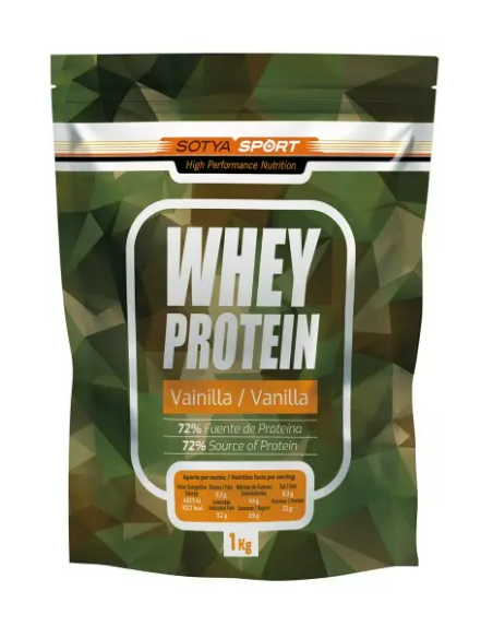 Whey Protein Vainilla 1Kg Doypack Sotya