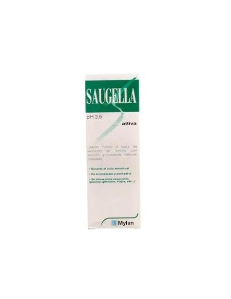 Saugella Attiva Jabón Intimo 250 Ml Verde Rottapharm