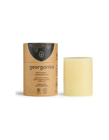 Dentifrico Solido Menta 60 Mililitros Georganics