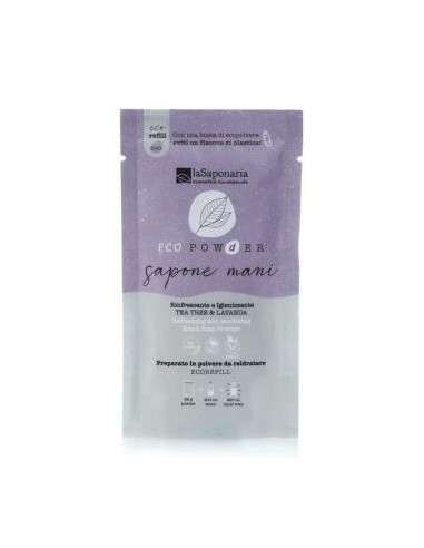 Sabonete em pó Tea Tree e Lavanda 25g La Saponaria