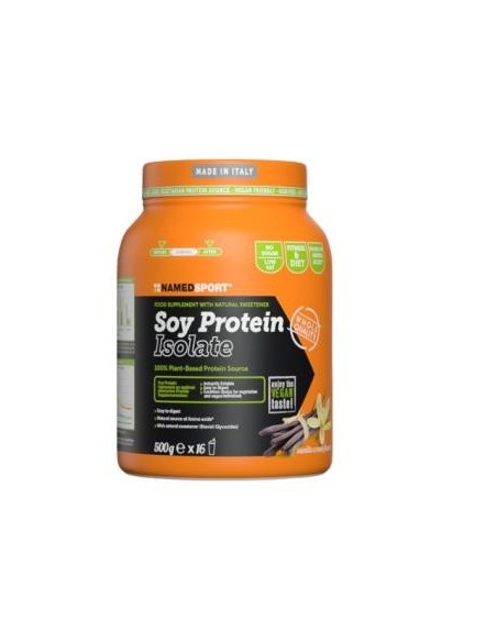 Soy Protein Isolate Vainilla Cream 500 Gramos Named Sport