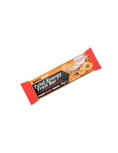 Total Energy Fruit Bar Yelow Fruit Barritas 25Uds. Named Sport