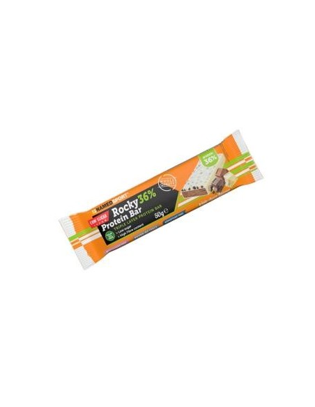 Rocky 36% Protein Bar Triple Choco Barritas 12Uds. Named Sport