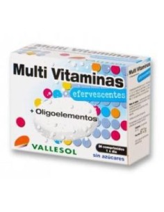 Vallesol Multivi+Olig Efervescente 24 comprimidos - Valleso