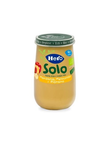 Hero Solo Manzana-Melocoton-Platano Eco  190 Gramos Hero