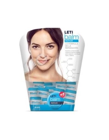 Letibalm Expo Tarro Compact 24 Unidades Leti