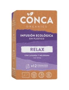 Relax Infusion 12Piramides. Eco Conca Organics