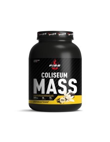 Coliseum Mass Gainer Vainilla 3 Kilos Fire Nutrition