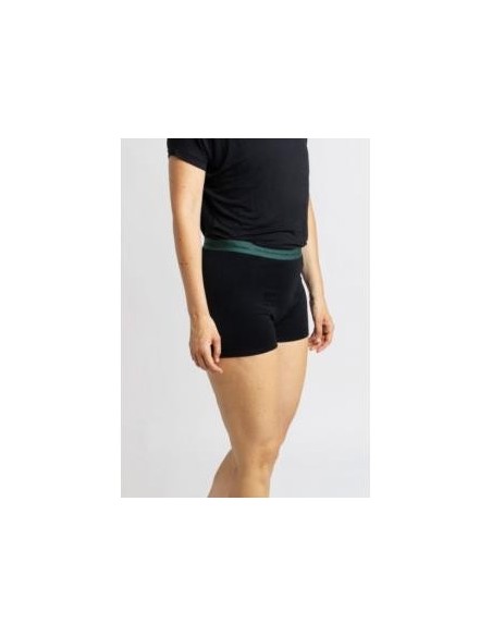Short Menstrual Negro/Verde Flujo Abundante 4/L. Cocoro