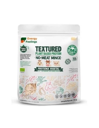Carne Picada Texturizada 200 Gramos Eco Vegan Sg Energy Feelings