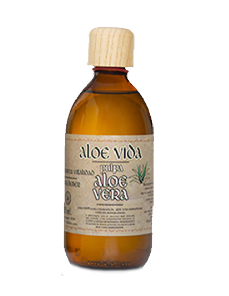 Aloe Zumo Pulpa 1L Aloe Vida  Natural y Refrescante