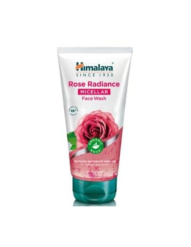 Limpiador Facial Micelar Rosa Radiante Himalaya 150 ml