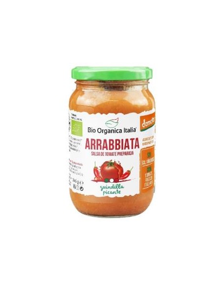 Salsa Tomate Arrabiata Bio 345 ml - Orgánica Italia