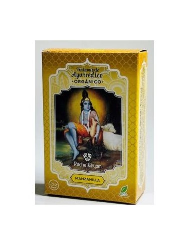 Tratamento Capilar Ayurvédico Camomila 100G Eco de Radhe Shyam