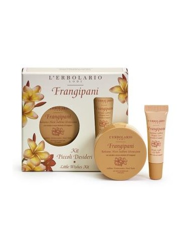 Desejos do Kit Frangipani: Bálsamo para lábios e mãos L'Erbolario