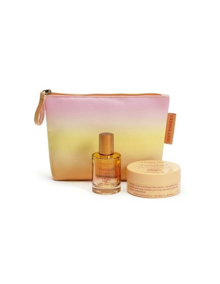 Momentos doces de frangipani: perfume e creme corporal L'Erbolario