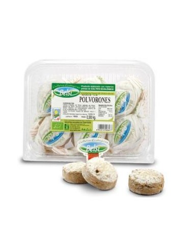 Polvorones de Trigo Bio Belsi 300g  Sabor Natural y Saludable