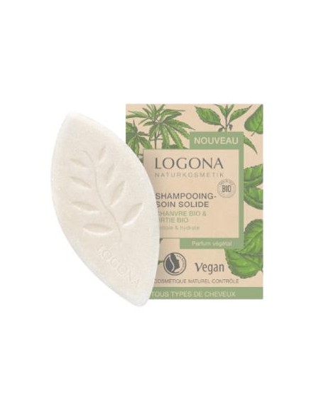 Champú Sólido Cáñamo-Ortiga 60g Logona Natural y Ecológico