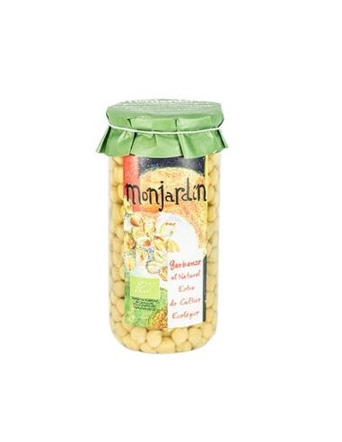 Garbanzos Al Natural Eco de Monjardín 700g – Calidad Extra