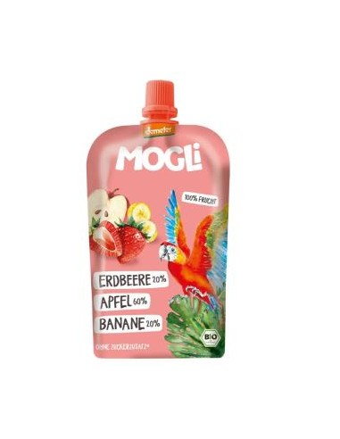 Smoothie Manzana Platano Fresa6Udsx120Gr. de Mogli