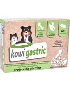 Kowi Gastric Perros y Gatos 60 Comp.  Salud Digestiva Natural